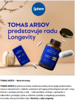 Získajte exkluzívnu zľavu 15 % na produkty Tomas Arsov so Sphere! (1)